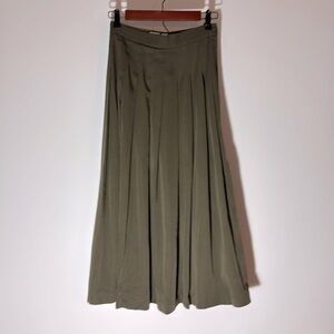 Vintage Banana Republic Safari & Travel Co Army Green Skirt